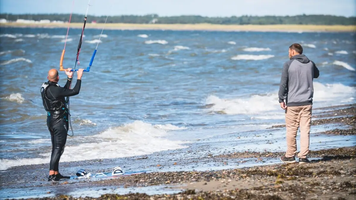 Guides d'aventures Arthur de la Mauvinière - Kitesurf