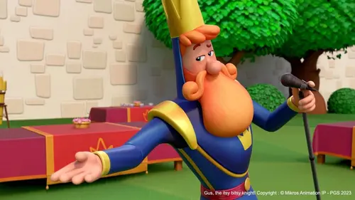 Gus, le Chevalier Minus S02E10 Pilou, super gardien!