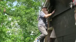 Habitations en péril Maison amochée