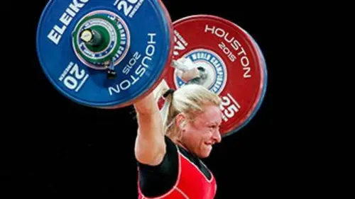 +90 kg dames Haltérophilie Championnats d'Europe 2017