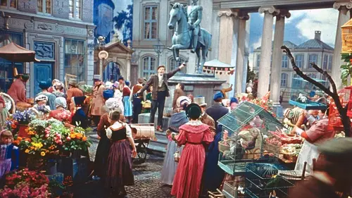 Hans Christian Andersen et la danseuse