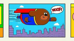 Hé, Oua-Oua S03E34 Le badge bande dessinée