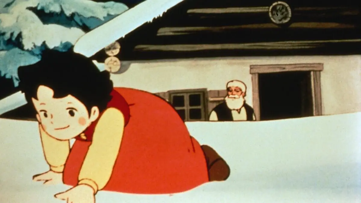 Heidi S01E16 Course en traineau à Dorfli