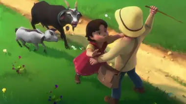 Heidi S01E09 Au loup !