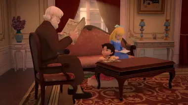 Heidi S02E13 La dame en rouge