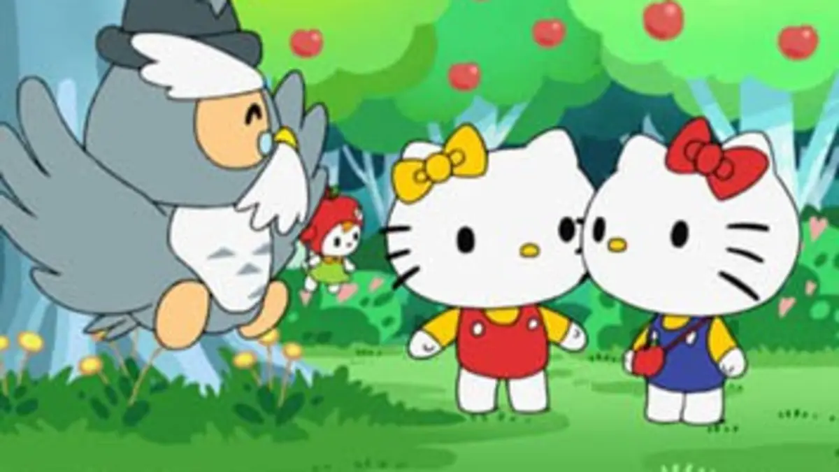 Hello Kitty : le secret de la forêt des pommes E05 Kitty et Mimi magiciennes