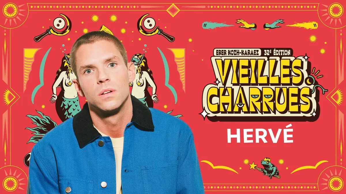 Hervé en concert aux Vieilles Charrues 2024