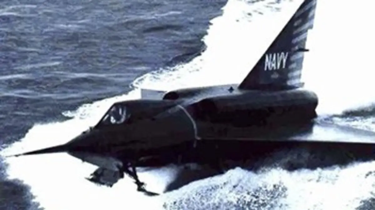 Histoires oubliées de l'aviation E05 Un jet à ski nautique