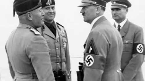 Hitler et Mussolini