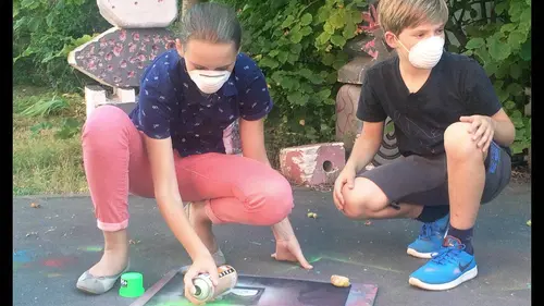 HobbyMania Graffiti versus parkour