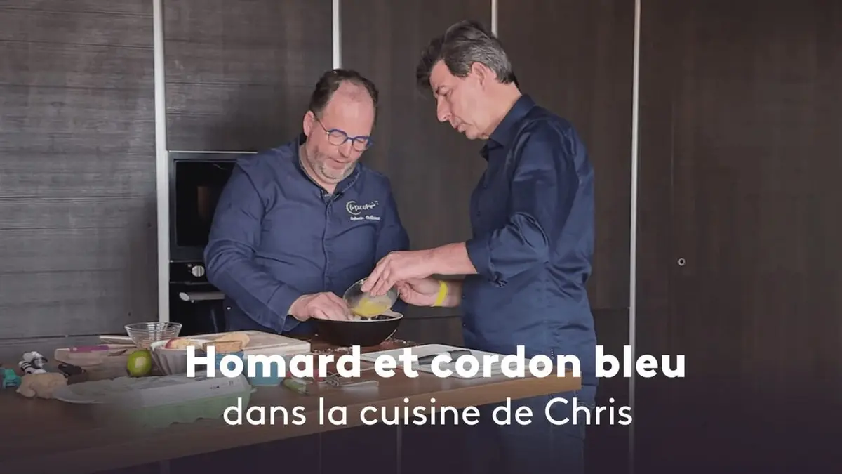 Homard et cordon bleu Dans la cuisine de Chris