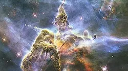 Visuel de Hubble, un oeil sur la galaxie