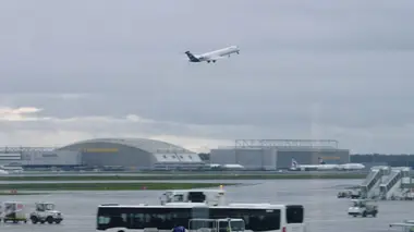 L'aéroport international de Francfort