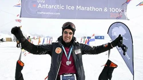 Ice Marathon Man