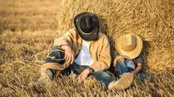 Ici au Salon de l'agriculture