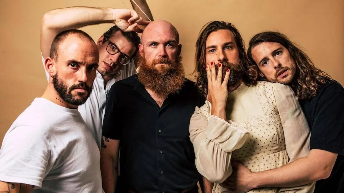 Idles en concert à l'Elysée-Montmartre