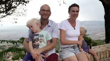 Familie Jungerius, Italië