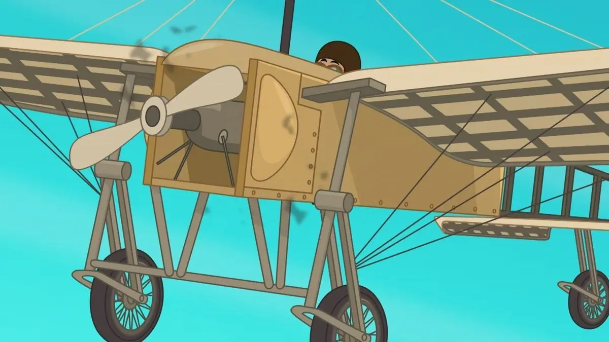 Il était une fois... ces drôles d'objets S01E50 Il était une fois... L'avion
