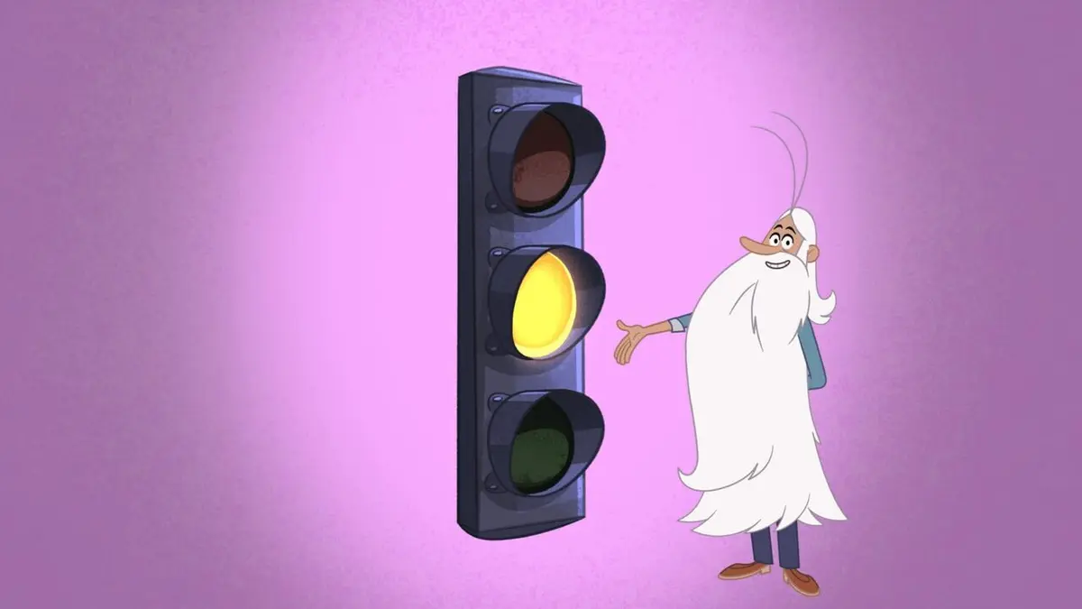 Il était une fois... ces drôles d'objets S01E65 Il était une fois... Le feu de circulation