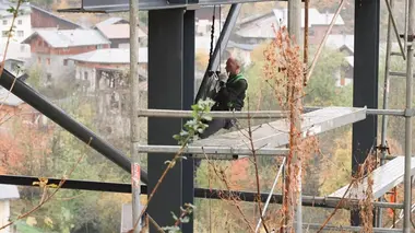 Ils construisent la maison de leurs rêves
