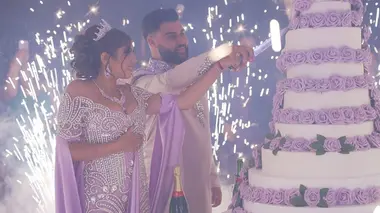 Paillettes et strass pour la fête de leur vie