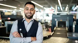 Inside Melbourne Airport