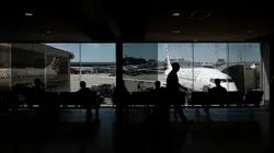 Inside Melbourne Airport