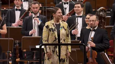 INSO-Lviv Orchestra, Dalia Stasevska, Joshua Bell: Bacewicz, de Hartmann, Skoryk, Staňkovych, Chopin