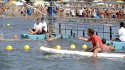 Intérieur sport  Philippe Lucas : "camping thérapie"