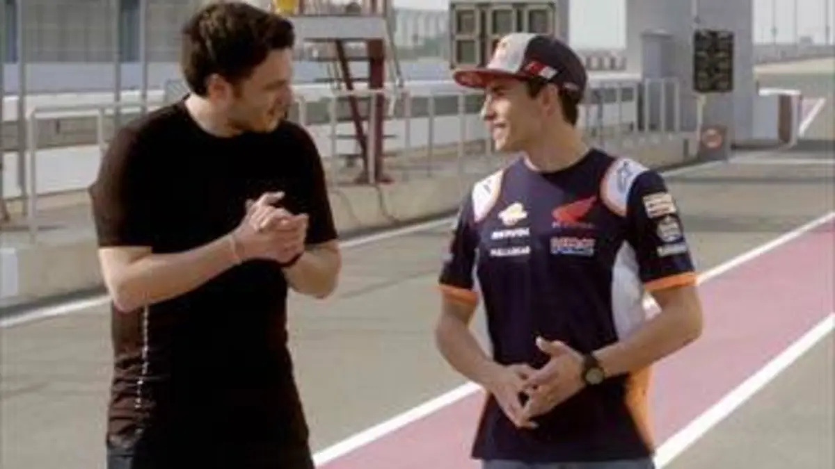 Invisible Moto : Le virage avec Marc Marquez