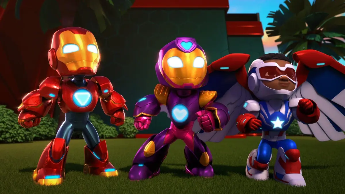 Iron Man et ses amis incroyables S01E03 Journée folle à la plage / Swarm empeste l'air