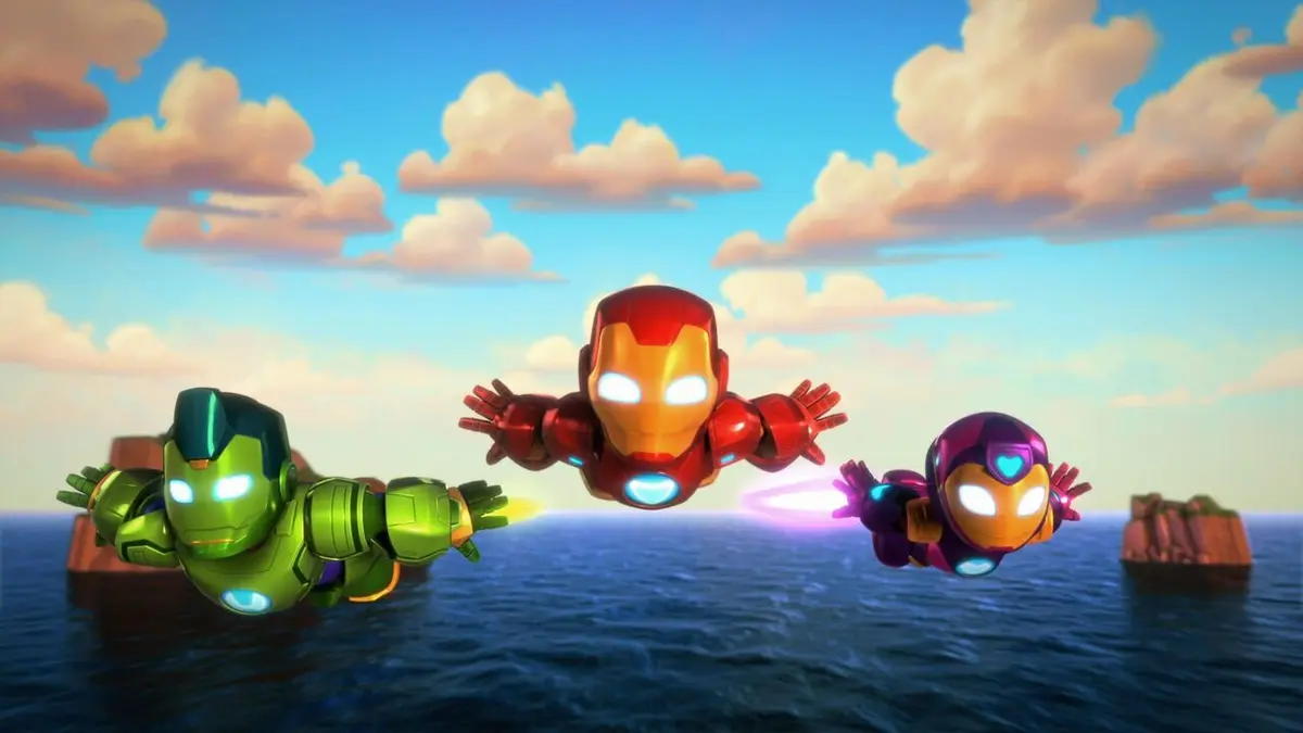 Iron Man et ses amis incroyables S01E12 Iron Hulk et les abeilles / Les Iron Friends s'envolent