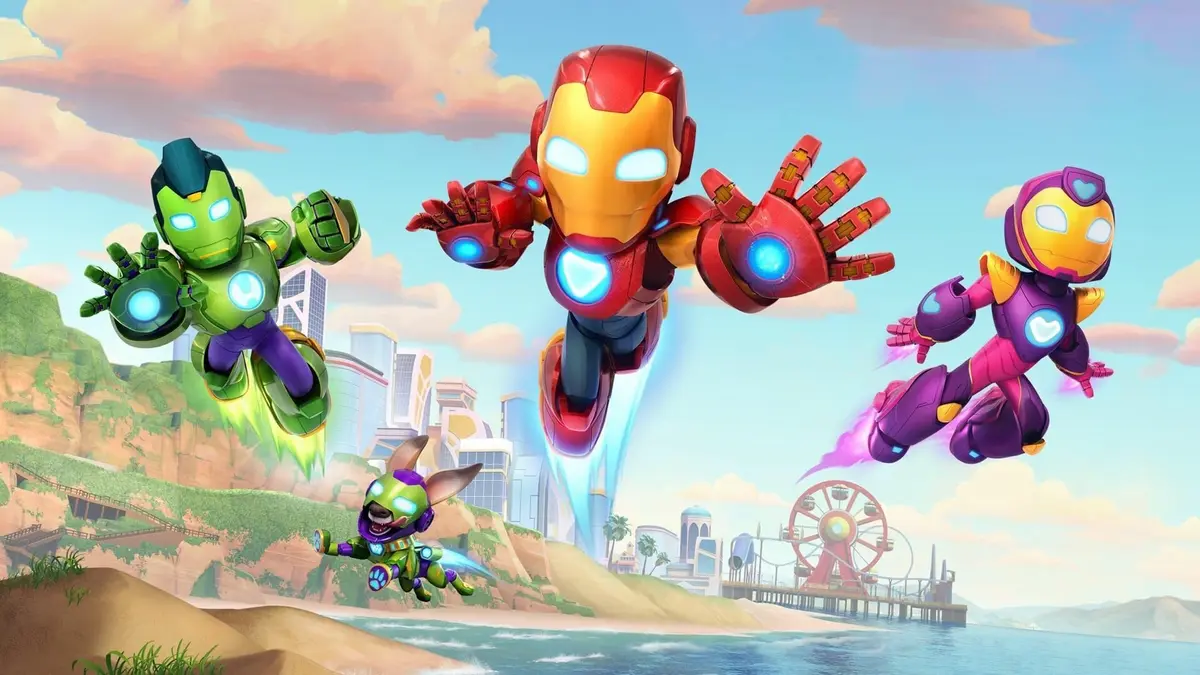 Iron Man et ses amis incroyables S01E12 Iron Hulk et les abeilles / Les Iron Friends s'envolent