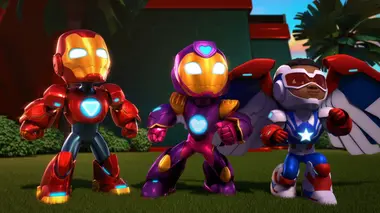 Iron Man et ses amis incroyables S01E03 Journée folle à la plage / Swarm empeste l'air