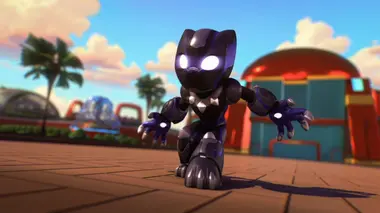 Iron Man et ses amis incroyables S01E04 La chanson d'Ultron / Black Panther et le bot
