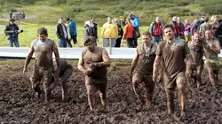 Islande, fous de foot de boue