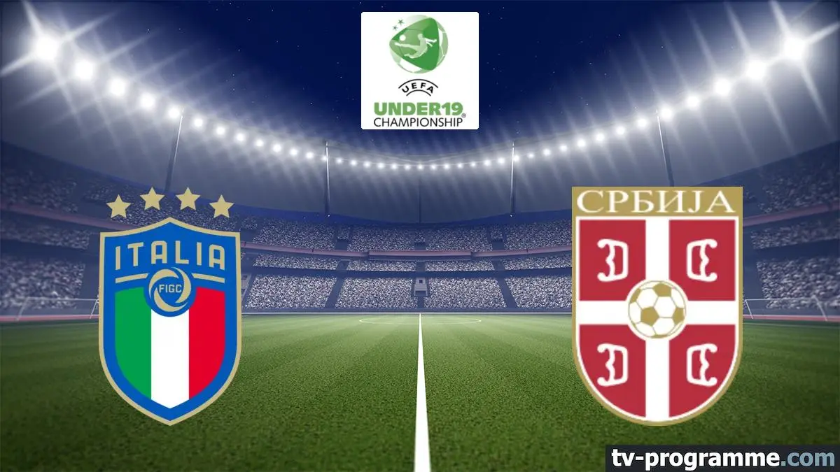 Italie / Serbie Football Euro U19 masculin 2026