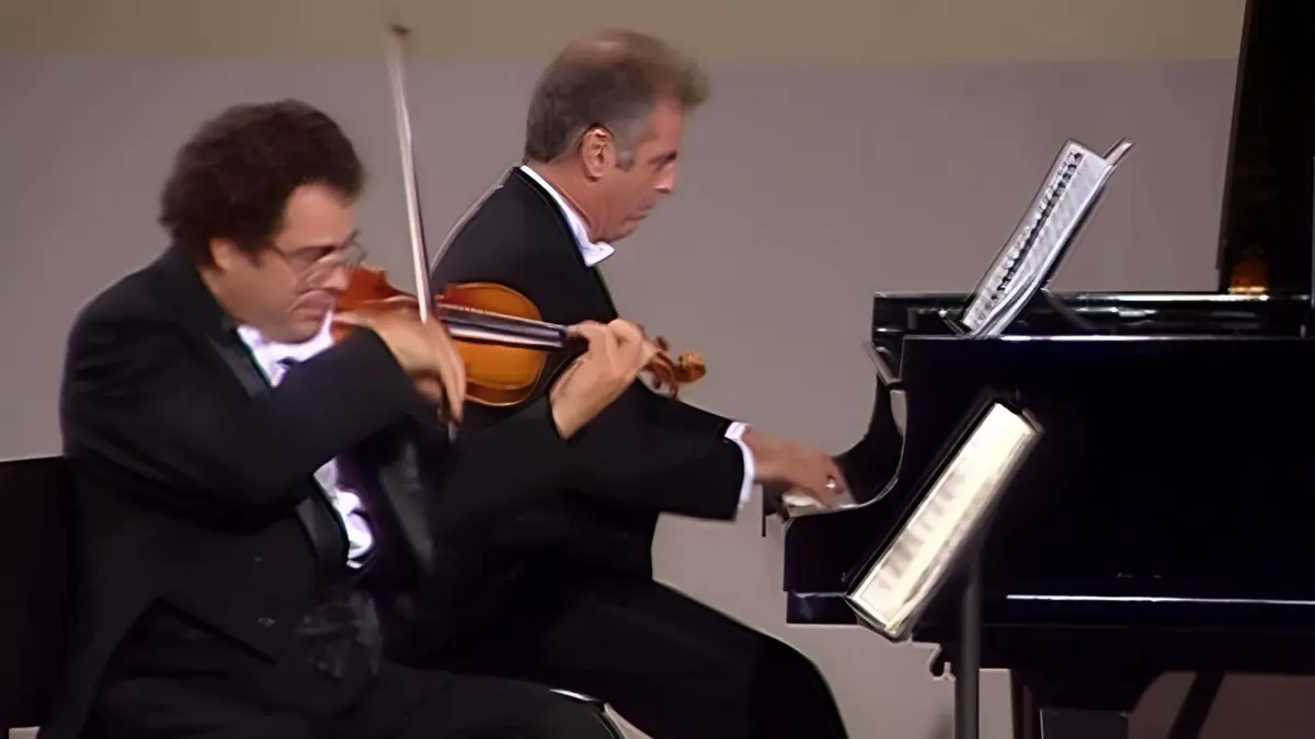 Itzhak Perlman, Daniel Barenboim - Brahms : Sonate pour violon n°1 en sol majeur, opus 78