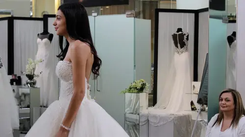 J'ai dit oui à la robe UK De strass et de stress