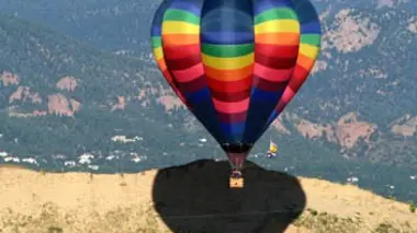 Crash en montgolfière