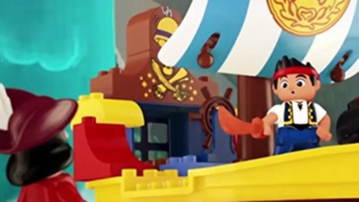 Jake et le trésor des briques magiques S01E05 On fouille la cachette