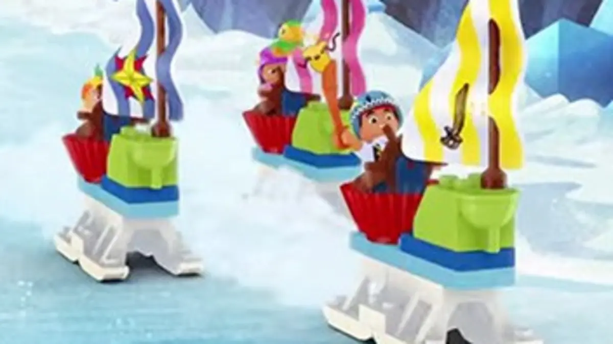 Jake et le trésor des briques magiques E06 Pirates sur glace