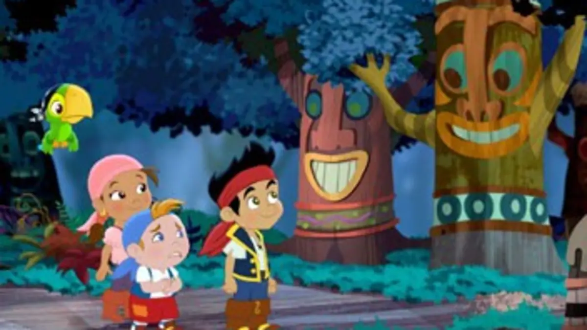 Jake et les pirates du pays imaginaire S01E09 La pêche au trésor. - Le poisson du Frisé