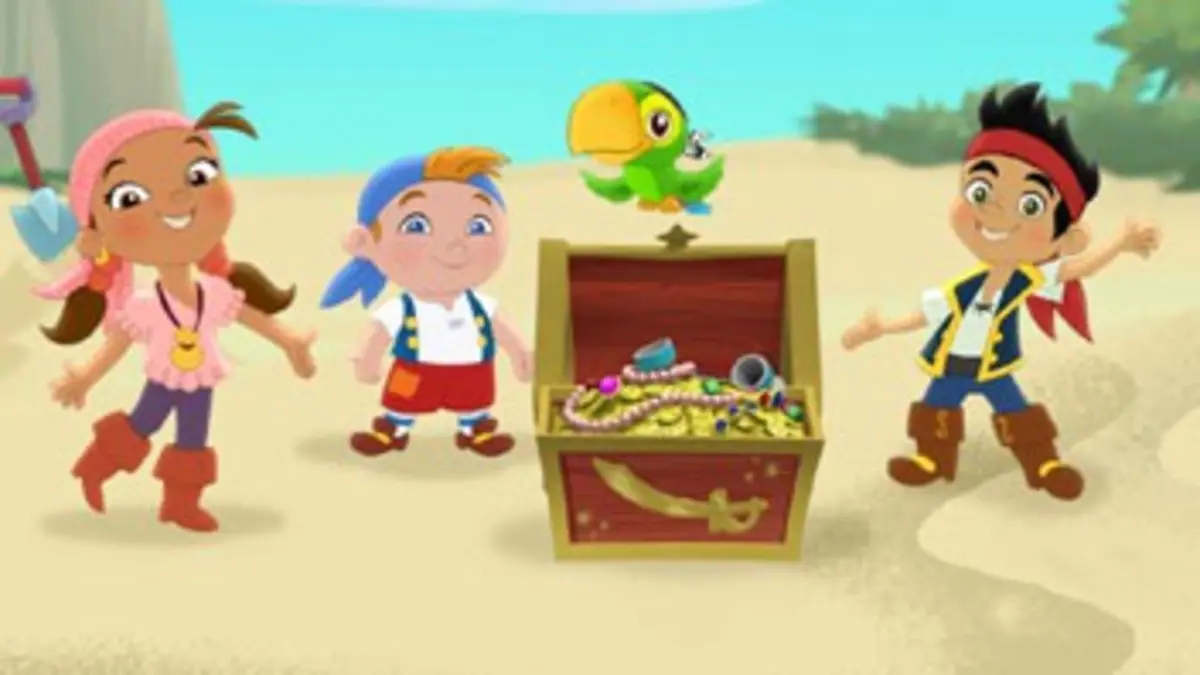 Jake et les pirates du pays imaginaire S01E20 Le sabre et la pierre. - Une partie de baseball