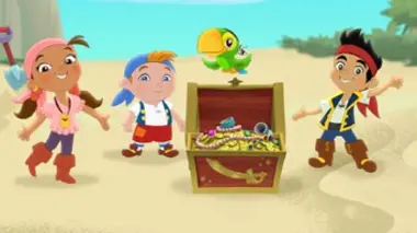 Jake et les pirates du pays imaginaire S01E20 Le sabre et la pierre. - Une partie de baseball