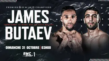 Jamal James / Radzhab Butaev Boxe Championnat du monde WBA 2021