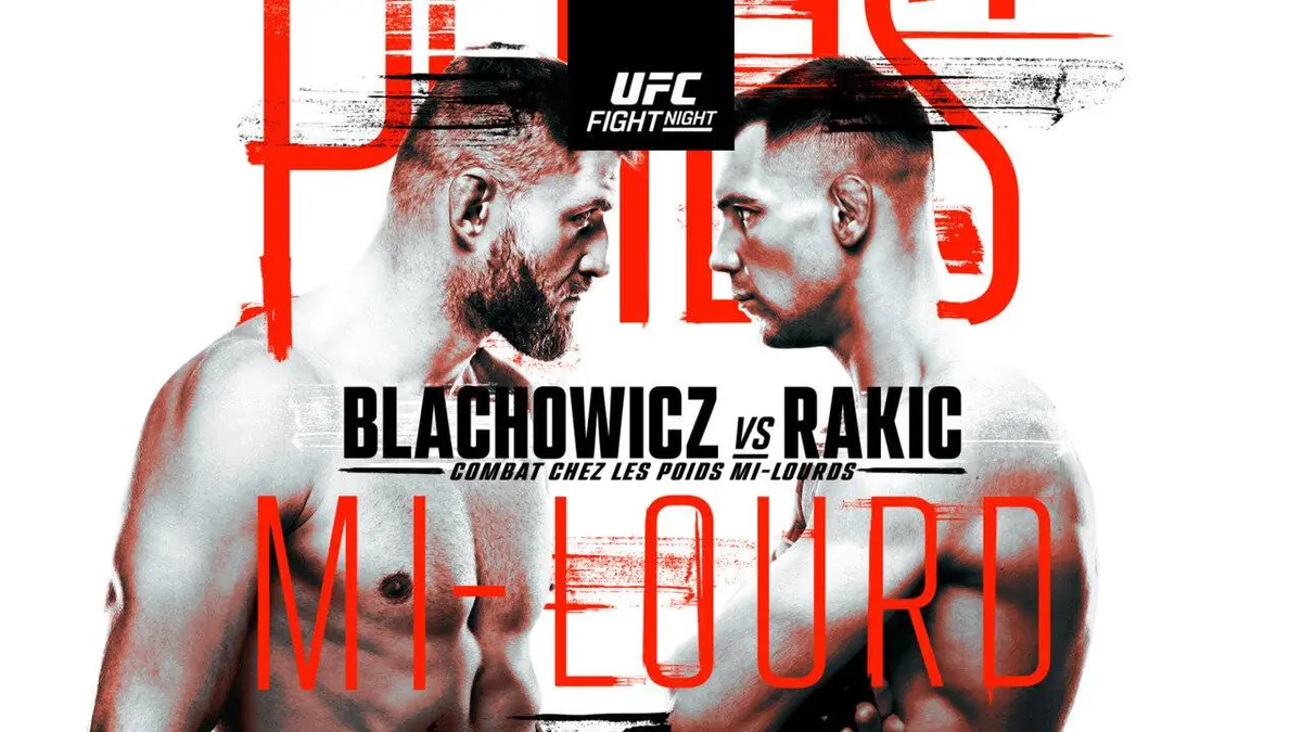 Jan Blachowicz / Aleksandar Rakic MMA MMA : Ultimate Fighting Championship 2022