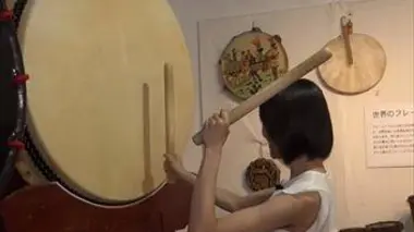 Episode 5 : Natchan à Iwami Ginzan (2/2) - Mashima Yu découvre un musée de tambours rares