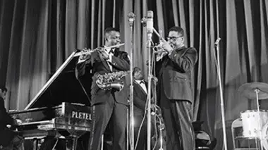 Jazz at the Philharmonic 1960 Dizzy Gillespie, Lalo Schifrin, Coleman Hawkins n°3