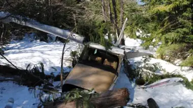 Crash dans les Rocheuses